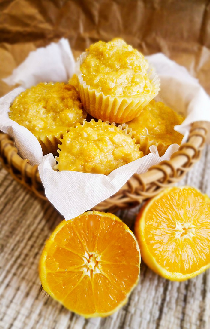 Glazed Orange Muffins - Tornadough Alli