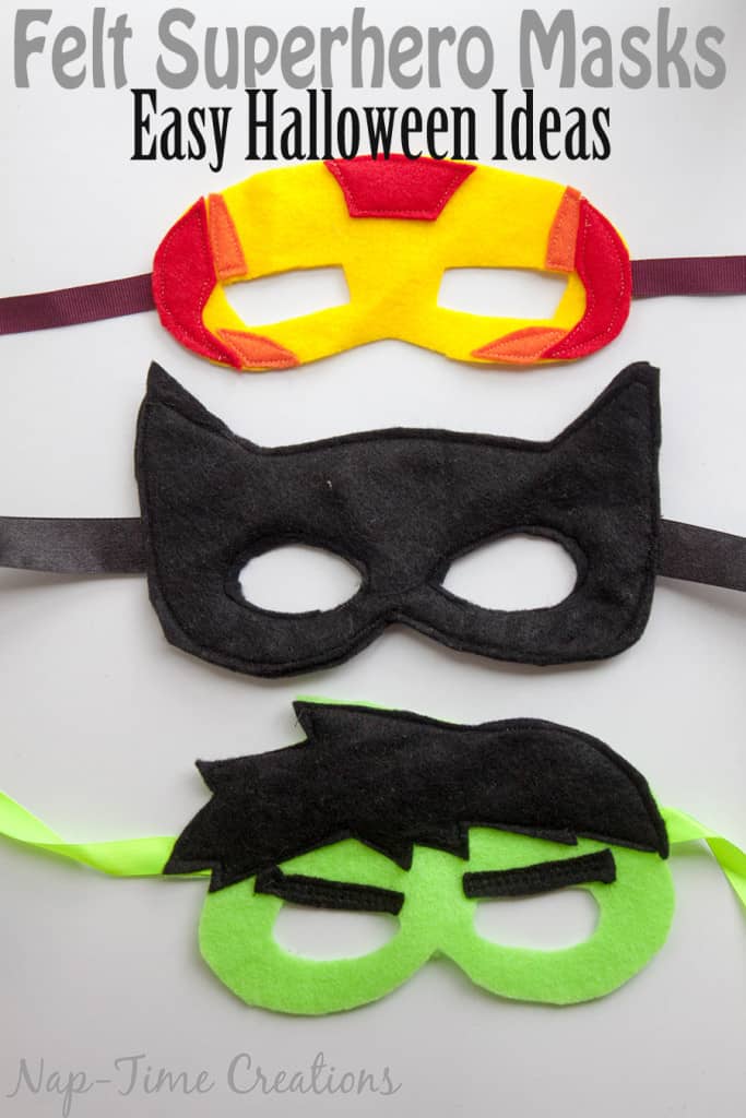 Felt-Superhero-Masks-Halloween-fun-by-Nap-Time-Creations-Easy-Halloween-Costume-683x1024