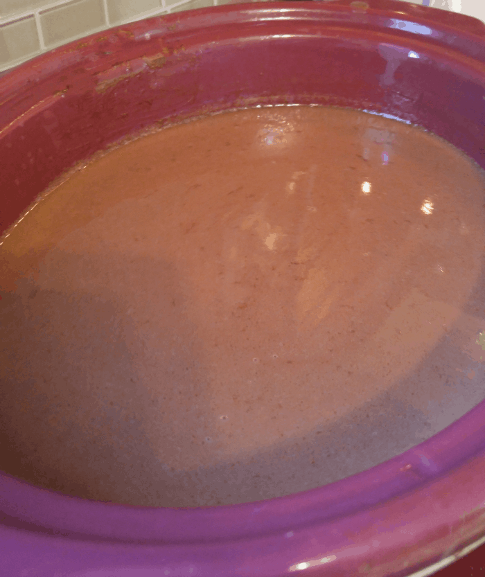 Hot Chocolate in crockpot