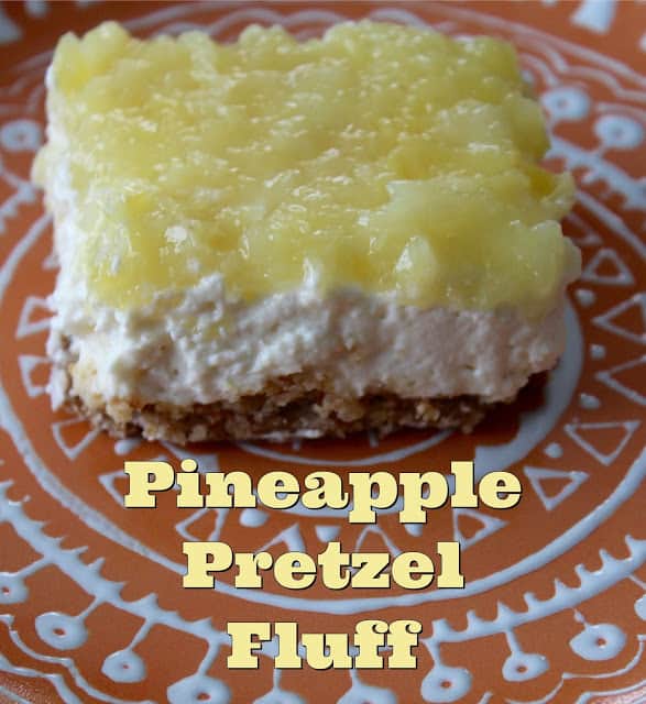 pineapple pretzel fluff