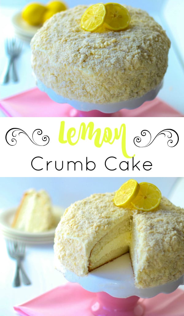 Lemon Crumb Cake - Olive Garden Copycat
