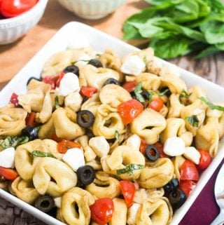 Caprese Tortellini Salad