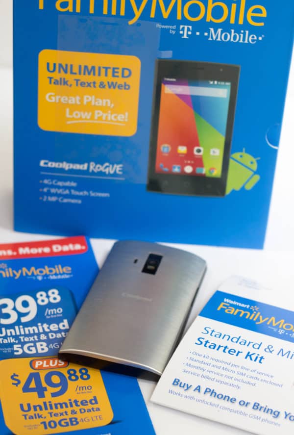 Walmart Family Mobile Package with phone