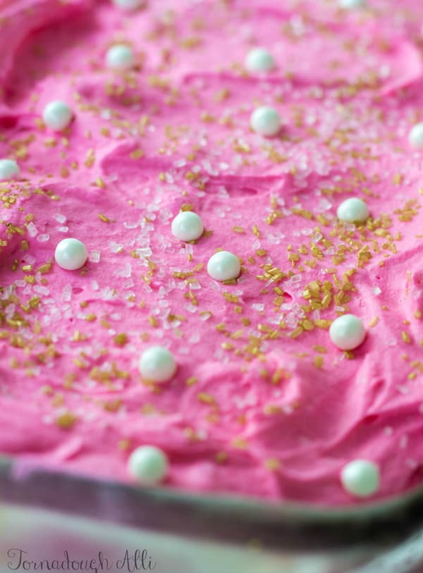 Close up of Ice Cream tin loaf pan