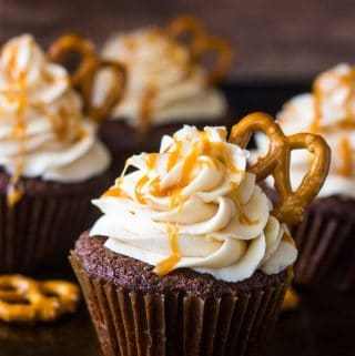 Chocolate Stout Pub Cupcakes