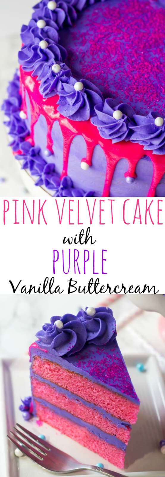 How to Make a Purple Velvet Cake : Ugly Duckling Bakery