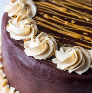 Copycat Cheesecake Factory Reese's Peanut Butter Chocolate Cake Cheesecake