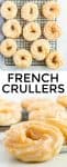 Pinterest image of French Crullers