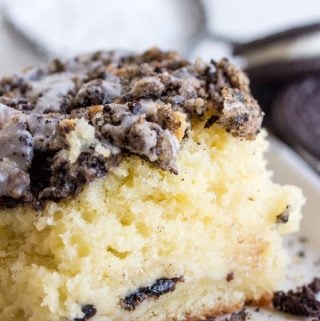 Cookies and Cream Coffee Cake