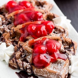 Black Forest Waffles