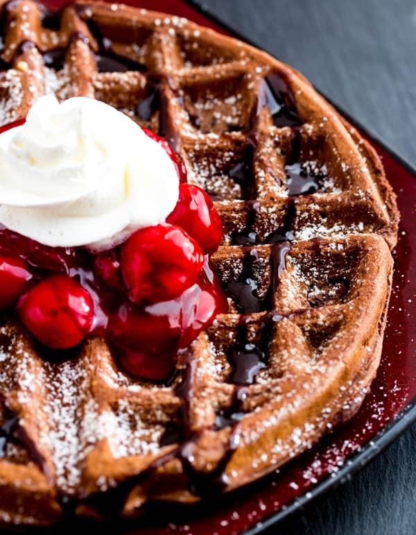 Black Forest Waffles