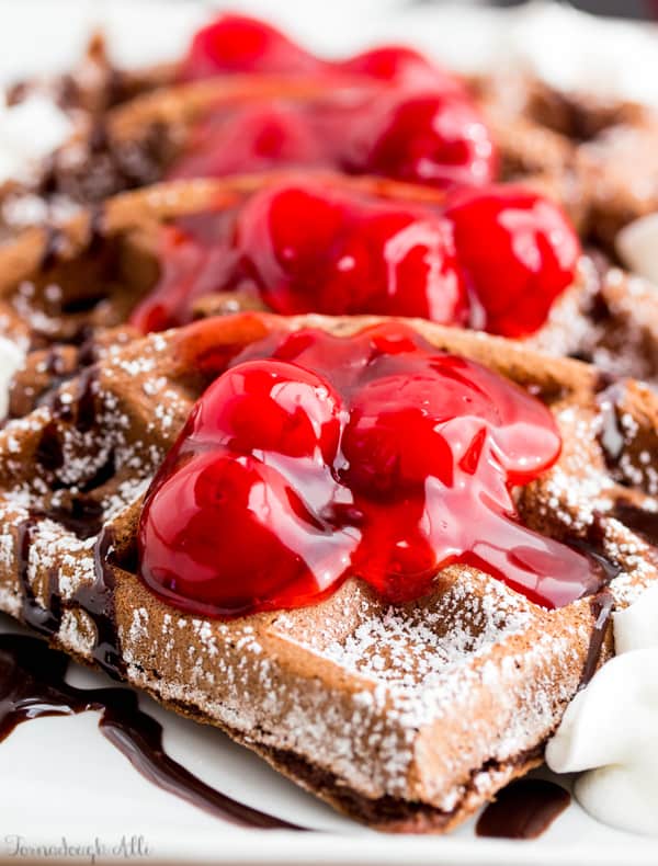 Black Forest Waffles