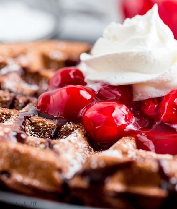 Black Forest Waffles