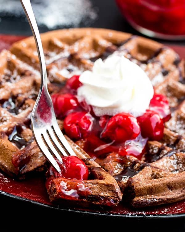 Black Forest Waffles