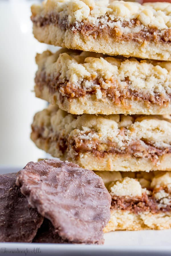 Chocolate Covered Potato Chip Caramel Bars