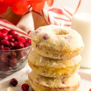 Cranberry Bliss Donuts