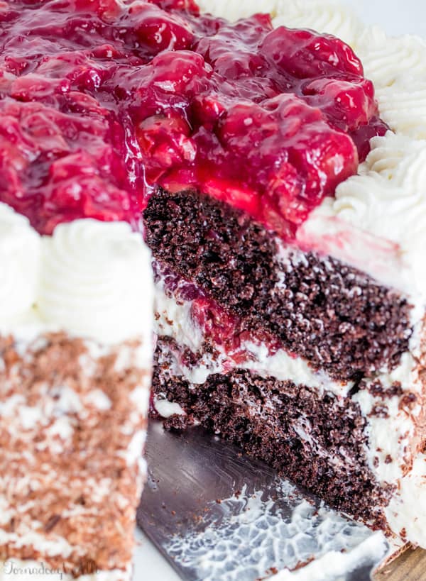 easy Black Forest cake recipe