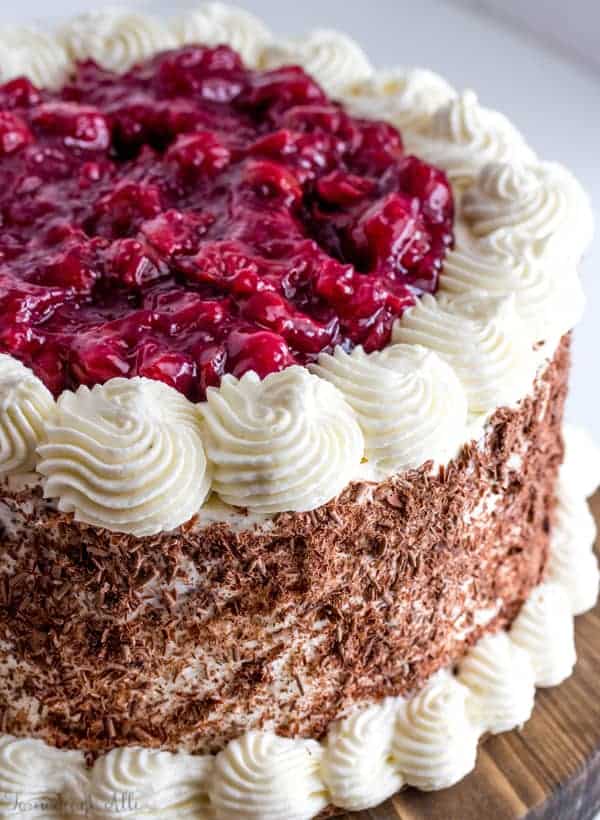 Black Forest Bundt Cake - i am baker