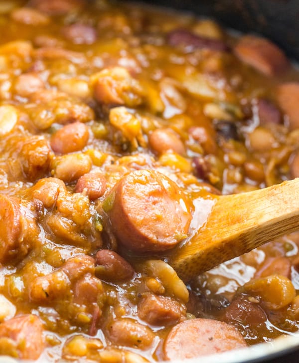 Cajun Ham and Sausage Bean Soup