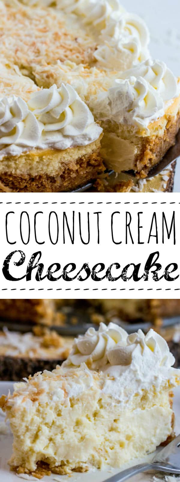 Coconut Cream Cheesecake