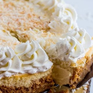 Coconut Cream Cheesecake