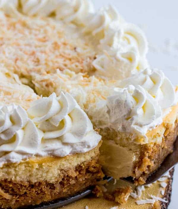 Coconut Cream Cheesecake