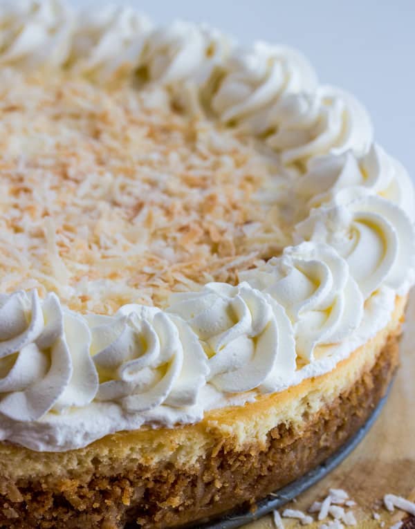 Coconut Cream Cheesecake