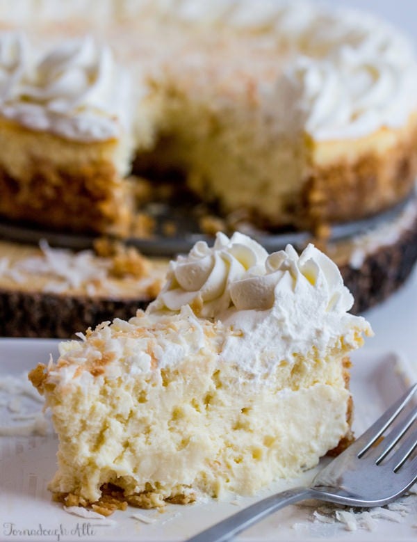 Coconut Cream Cheesecake