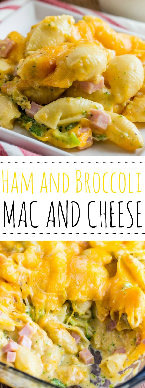 Ham and Broccoli Mac and Cheese