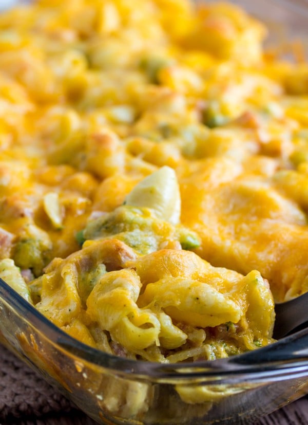 Ham and Broccoli Mac and Cheese