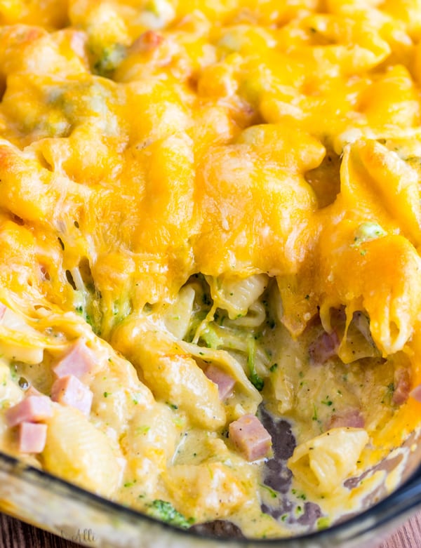 Ham and Broccoli Mac and Cheese