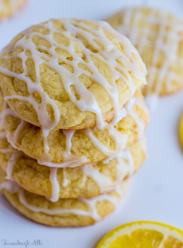 Iced Lemon Sugar Cookies