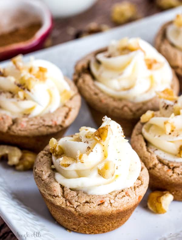 Carrot Cake Cookie Cups