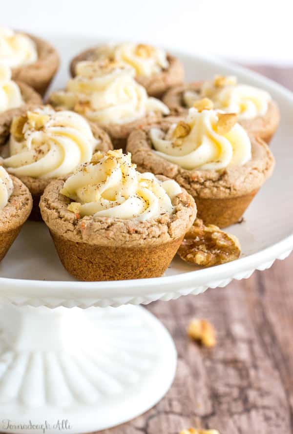 Carrot Cake Cookie Cups