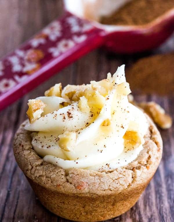 Carrot Cake Cookie Cups