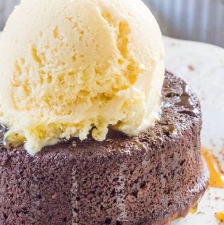 Chocolate Caramel Lava Cake