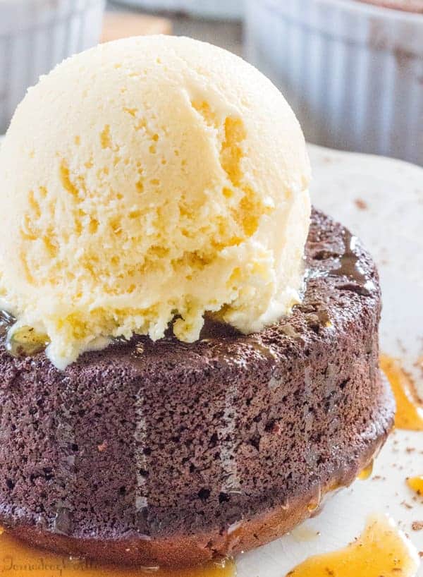 Chocolate Caramel Lava Cake