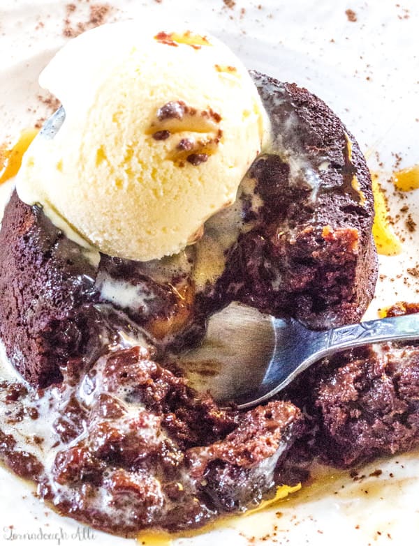 Chocolate Caramel Lava Cake