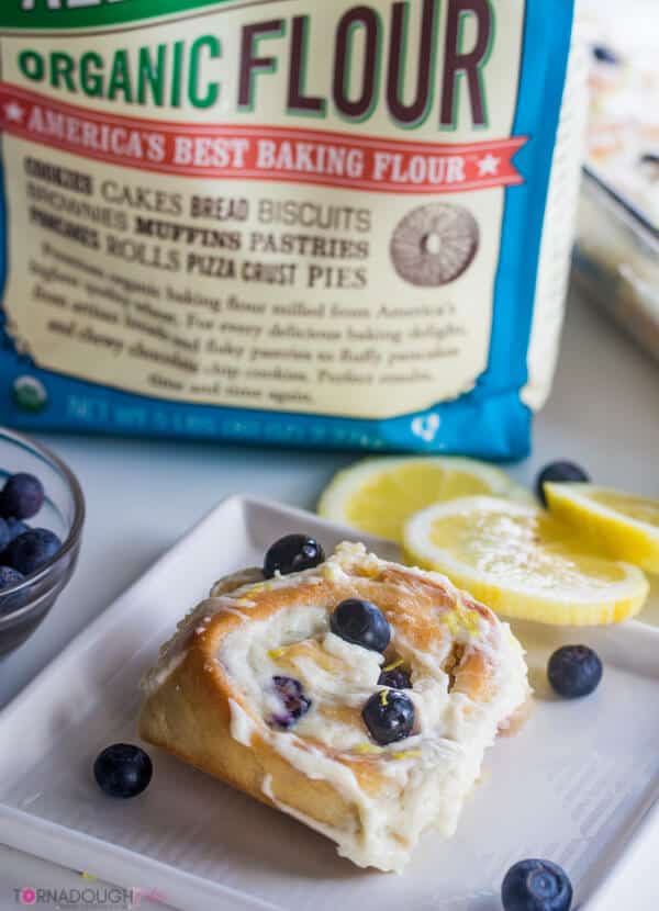 Blueberry Lemon Sweet Rolls