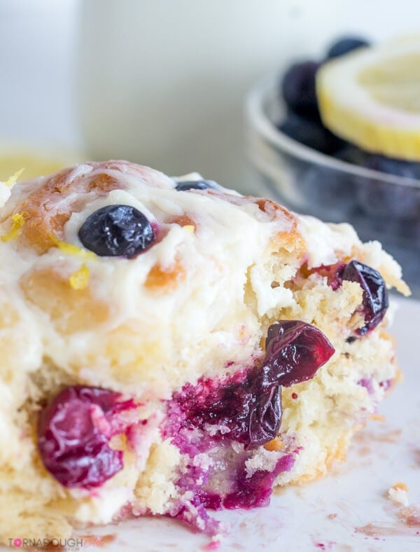 Blueberry Lemon Sweet Rolls