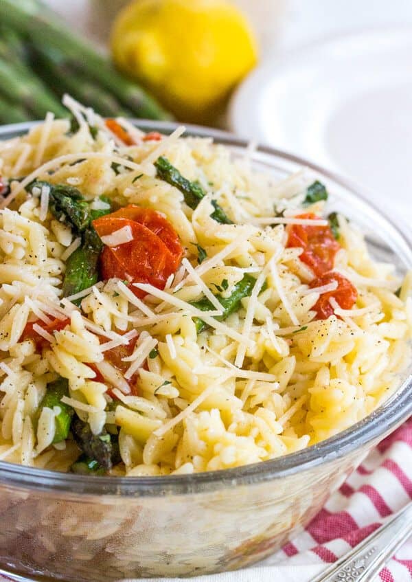Lemon Butter Orzo 