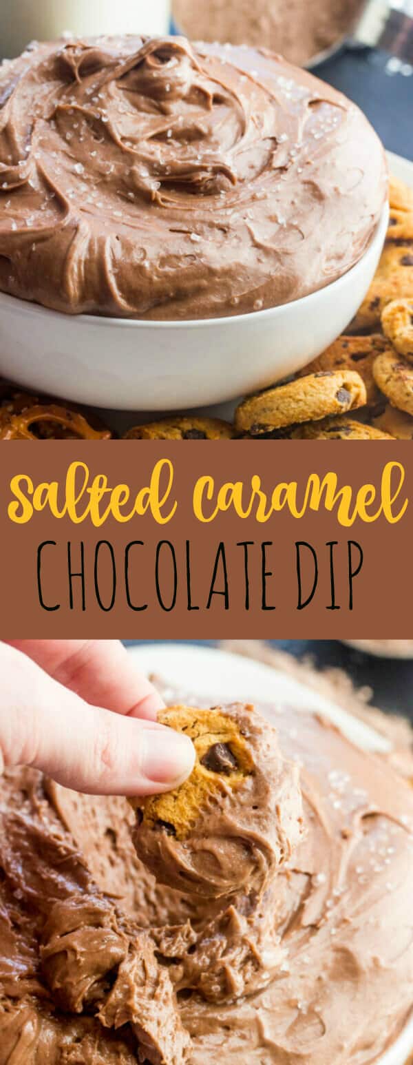 Salted Caramel Chocolate Dip