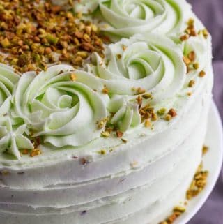 Vanilla Bean Pistachio Cake