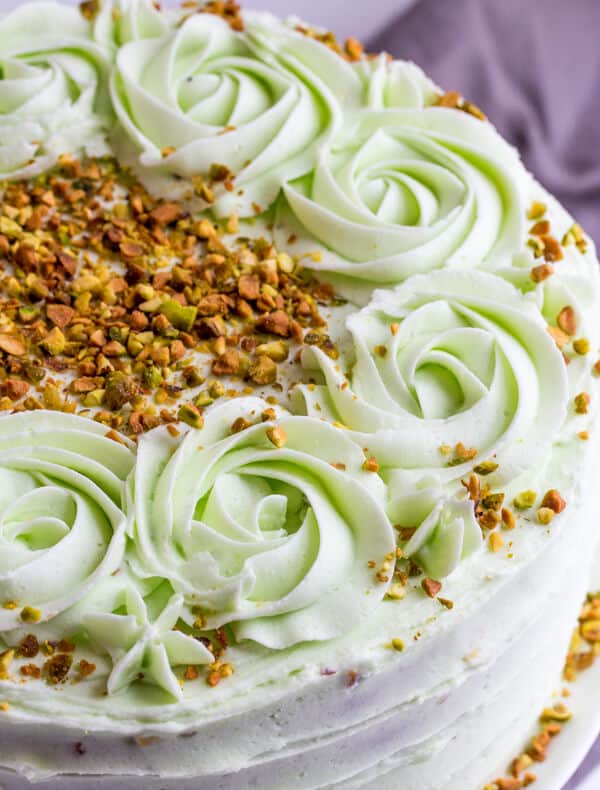 Vanilla Bean Pistachio Cake