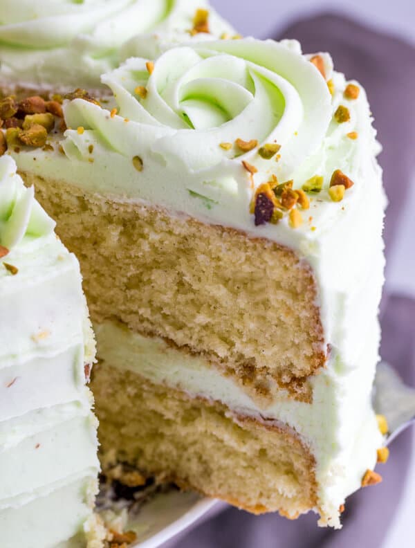 Vanilla Bean Pistachio Cake