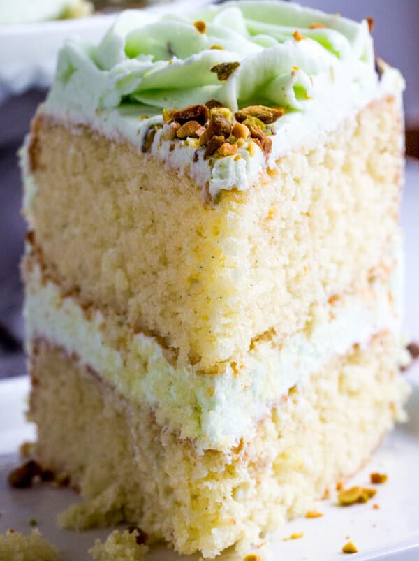 Vanilla Bean Pistachio Cake