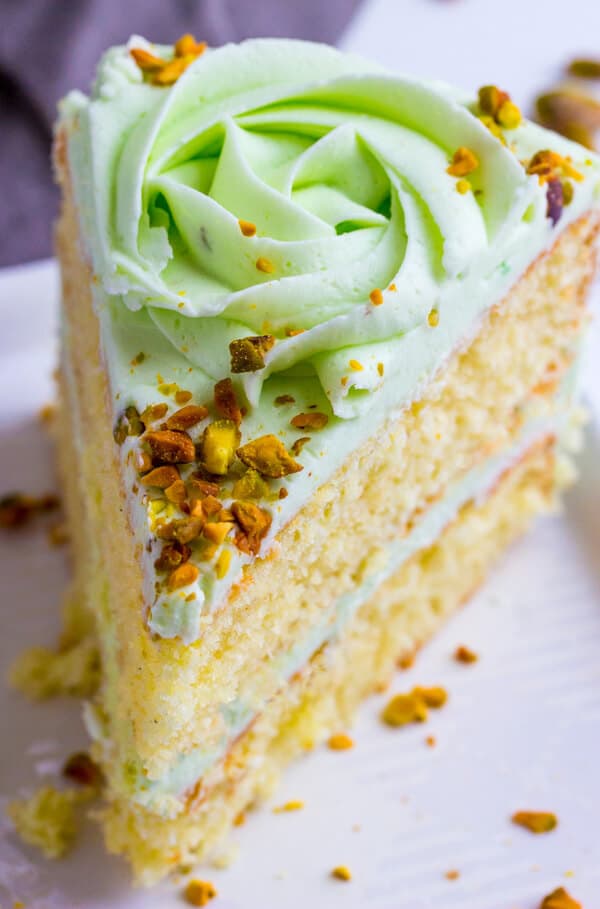 Vanilla Bean Pistachio Cake