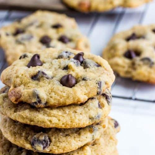 Salted Caramel Banana Chocolate Chip Cookies {A Moist Irresistible ...