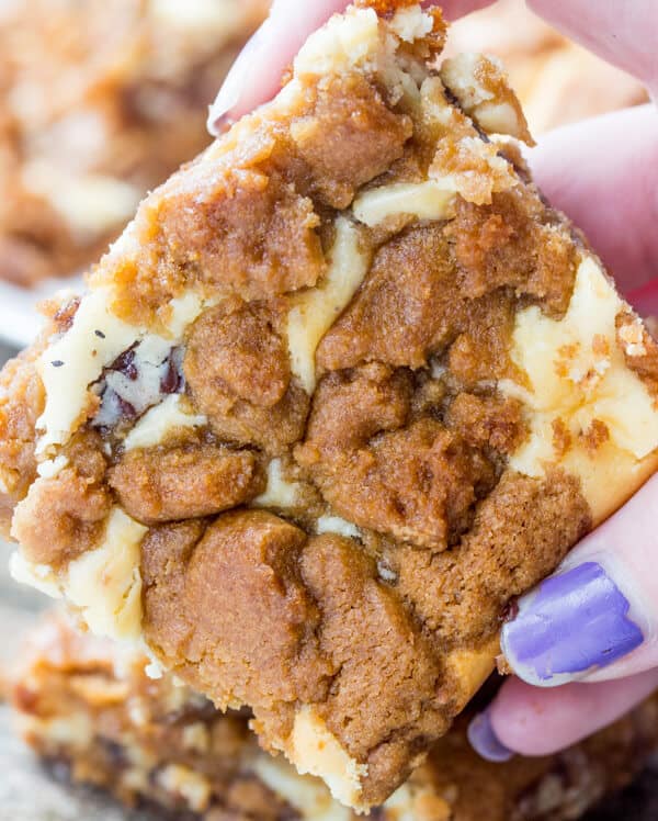 Peanut Butter Cup Cheesecake Bars