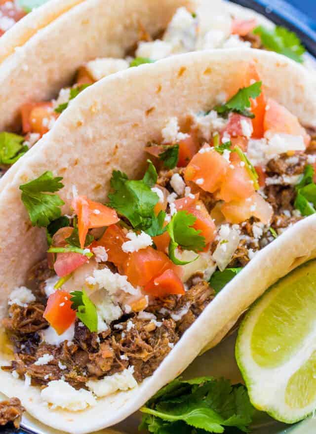 Slow Cooker Street Tacos {A Taco Tuesday Favorite}